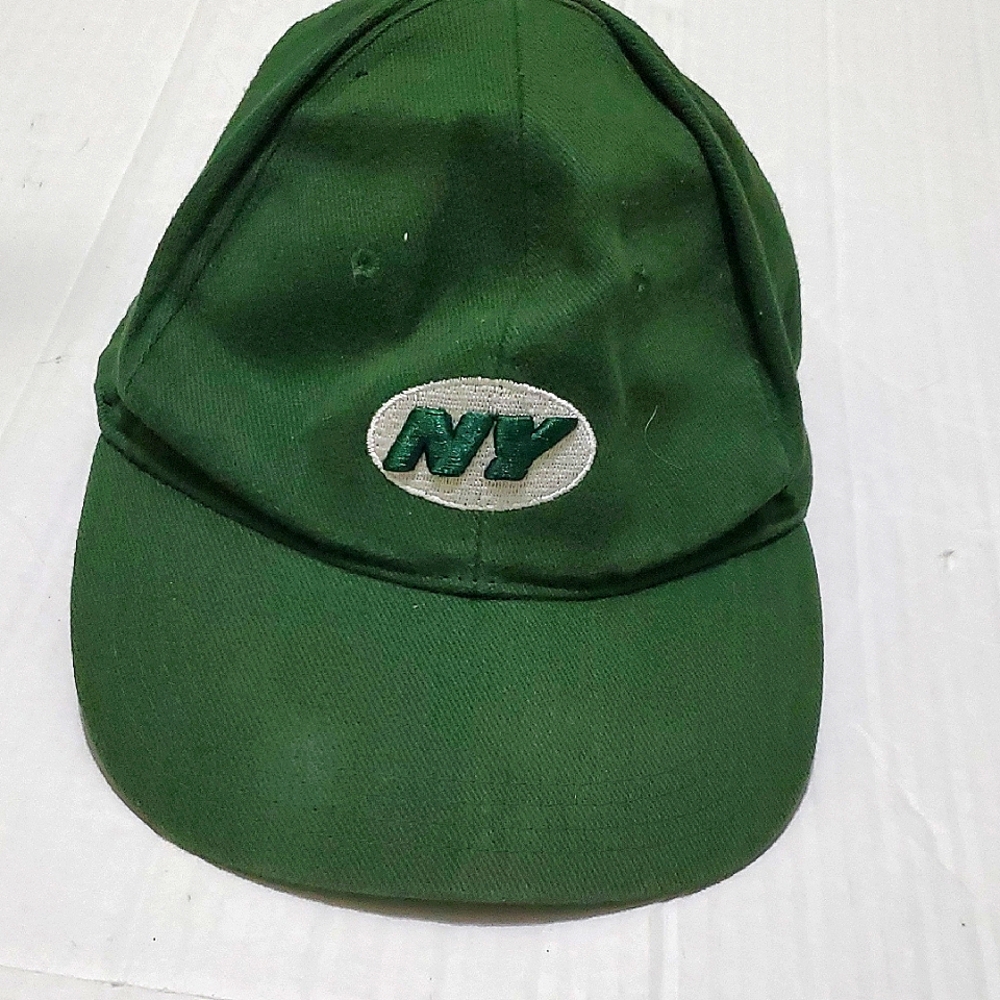 NFL Reebok Green Embroidered NY Logo New York Jets Football Sports Cap 8-20
